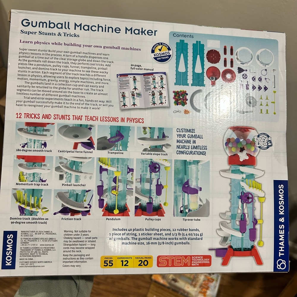 Gumball Machine Maker - Colorful STEM Kit - Picture 2 of 2